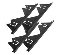 ANDRESLAD 2pièces Couvre-écart De Comptoir Acier Inoxydable De Rétractable Pour Cuisinière Remplissage De Fentes De Plan De Travail Facile à Nettoyer Et Résistant Chaleur