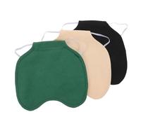 ANDRESLAD 3 Pièces Protection pour plumes de volaille Harnais respirant avec tablier double couche pour poule, protection du dos et des ailes pour soutien lors de la reproduction (20cm kaki