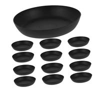 ANDRESLAD 30 pièces Lot de Soucoupes Plastiques pour Pots de Fleurs Légères et Durables Plateau Récupérateur pour Plantes Dintérieur et Extérieur Adapté Plupart des Pots