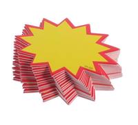 ANDRESLAD 300 pièces Lot de Étiquettes Prix Blanches Autocollantes pour Supermarché Magasin Commerce Espace Écriture Vierge Pratique Couleur Vive Facile à Lire Usage Retail Polyvalent