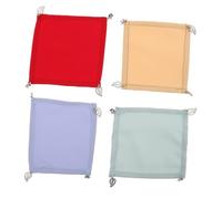 ANDRESLAD 4 Pièces Couvre Verres à Vin Réutilisables et Pondérés Protègent Insectes Respirants pour Pique et Dîners Plein Air Accessoires Pratiques et Élégants