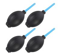ANDRESLAD 4 pièces Soufflette Air Comprimé pour Objectif Appareil Photo Capteur Clavier PC Pompe à Gomme Anti-poussière Portable Plastique Souple Nettoyeur de Poussière sans Contact