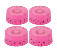 ANDRESLAD 4 Pièces Volume And Tone Control Guitar Knobs Acrylic Potentiometer Caps For Electric Guitar And Bass Rotary Knobs For Audio Systems