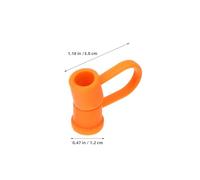 ANDRESLAD 48 Embouts de Paille en Silicone Alimentaire Réutilisables - Capuchons Anti-Poussière Universels pour Pailles de Gobelets et Boissons Chaudes ou Froides - Assortiment 12 Couleurs