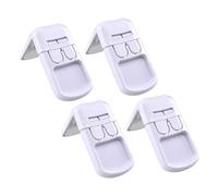 ANDRESLAD 4pièces Verrou De Sécurité Pour Garçon Fille Serrure De Pour Meubles Et Réfrigérateurs Verrou Anti-accident Pour Garçon Fille Pour Garde-robe