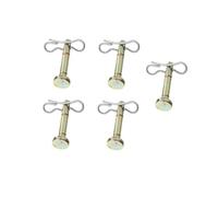 ANDRESLAD 5 Ensembles Coffret de Goupilles de Cisaillement Métal pour Souffleuse à Neige Accessoires Résistants pour Protection de Boîte de Vitesses Portable et Facile à Utiliser