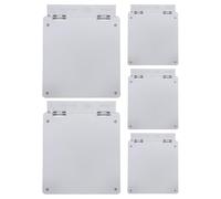 ANDRESLAD 5 Pièces Lot de 5 Caches-Interrupteurs pour Climatiseur Mural 86Mm, Protection Anti-Activation Accidentelle, Plastique Transparent Anti-Rayures, Compatible Manette Filaire, Usage