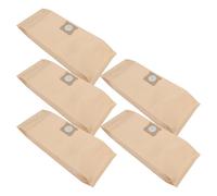ANDRESLAD 5 Pièces Lot de 5 Paquet Collecteurs de Poussière en Papier Jetables 80 X 30 Cm pour Aspirateur 5-6 Gallons, Compatibles pour Dépoussiérage Bois et Ateliers, Paquet Filtrants