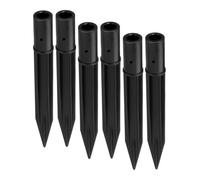 ANDRESLAD 6 pièces Piques de Remplacement Abs pour Lampes Solaires de Jardin Installation Facile sans Outils Compatible avec Éclairage Extérieur Paysager et Lampions