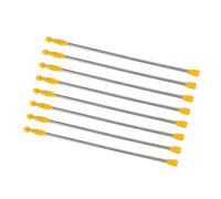 ANDRESLAD 8 pièces Lance Pulvérisateur Inox Télescopique Perche Extension Résistante pour Pulvérisateur de Jardin et Usage Agricole Professionnel Matériel Arrosage pour Entretien Jardin et