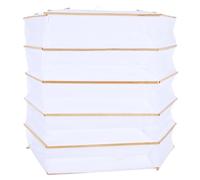 ANDRESLAD Abat-jour papier pliable pour lampe suspendue, lanterne carrée artisanale 30x30 cm, abat-jour en papier xuan résistant, décoration minimaliste pour fête et maison