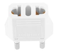 ANDRESLAD Adaptateur de Voyage Européen Compact Prise Multi Fonctions Convertisseur pour Prises Américaines et Italiennes pour Déplacements Internationaux