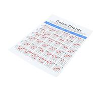 ANDRESLAD Affiche de Guitare Ukulélé pour Débutants Garçons Filles Poster Éducatif Papier Couché Guide Pratique des Accords et Doigté Outil Apprentissage Simple et Professionnel