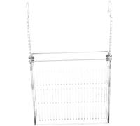 ANDRESLAD Boîte Élevage Suspendue Acrylique pour Aquarium Betta avec Cloison Séparatrice Protection Sécurisée des Alevins Facile à Nettoyer et Utiliser Améliore la Survie des Petits