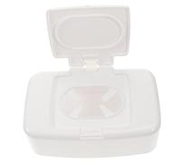 ANDRESLAD Boîte Lingettes Distributrice Hermétique avec Couvercle pour Lingettes Humides et Mouchoirs Boîte Portable Compacte pour Maison et Salon