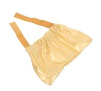 ANDRESLAD Bonnet de Bain Imperméable pour Chien et Chat Taille M Protection Oreilles Étanche Eau et Shampoing Bonnet de Ajustable Doré pour Toilettage et Bain des Animaux