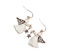 ANDRESLAD Boucles D’oreilles Ailes D’ange Créatives En Alliage Pour Filles, Légères Et Douces Pour Peau Sensible, Bijoux Décoratifs Femme Usage Quotidien, Taille Petite