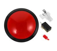 ANDRESLAD Bouton Lumineux Convexe pour Machine de Jeu et Distributeur Bouton Poussoir Précis et Confortable Interrupteur Micro pour Buzzer Jeux Télévisés et Manette Joystick Multifonction
