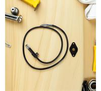 ANDRESLAD Capteur Flamme Tige Remplacement pour Brûleur Chaudière avec Bride Plastique pour Détection Précise et Installation Facile