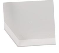 ANDRESLAD Capuchon de Gouttière PVC pour Drainage Intérieur Étanche et Accessoire de Tuyau de Descente Protection Fuite et Obstruction Installation Facile