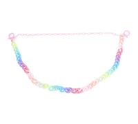 ANDRESLAD Chaîne De Pantalon Colorée Double Couche, Résine Légère, Accessoire Pour Femme, Style Rétro Party Danse, Chaîne Décorative Créative Taille Unique