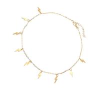 ANDRESLAD Collier Pendentif Éclaire Élégant Vintage Alliage, Chaîne Clavicule Femme, Accessoire Bijouterie pour Quotidien, Présent Fête, Modèle Unique,