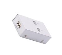 ANDRESLAD Commutateur USB Sélecteur de Partage Imprimante Scanner Ports sans Câble Automatique pour Ordinateurs Bureau et Maison