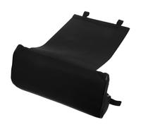 ANDRESLAD Coussin D’Extension de Siège Auto Repose-Jambes en Simili Cuir Noir Support Ergonomique pour Siège Conducteur Rallonge pour Confort de Conduite Prolongée