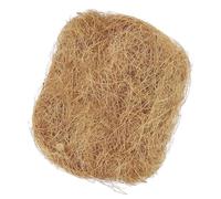 ANDRESLAD Coussin De Nidification en Fibre De Cocotier Respirante, Tapis De Nid pour Petits Animaux 500g, Fibre Naturelle Marron Clair, Accessoire De Cage pour Hamsters Et Oiseaux