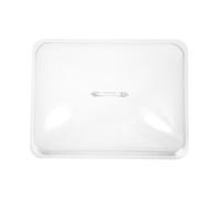 ANDRESLAD Couvercle de Conservation Alimentaire Rectangulaire 38X27 CM Transparent pour Plat Protection Fraîcheur et Hygiène Adapté la Cuisine Domestique 1 Pièce Réutilisable