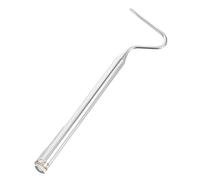 ANDRESLAD Crochet à Serpent Télescopique Rétractable Acier Inoxydable Outil de Capture et Manipulation Sécurisée pour Reptiles Ajustable et Portable pour Enthousiastes et Éleveurs