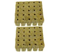 ANDRESLAD Cubes De Culture Hors Sol pour Jardin 50 Pièces 25x25x40mm Blocs Nutritifs Légers Substrat Aéré pour Semis Boutures en Pépinière