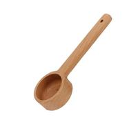 ANDRESLAD Cuillère Doseuse Bois de Hêtre Cuillère à Café Pratique et Réutilisable Longue Poignée pour Poudre Épices et Café