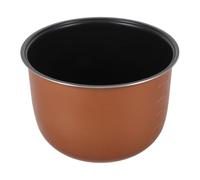 ANDRESLAD Cuve Intérieure Antiadhésive en Acier Inoxydable 16 L pour Cuiseur à Riz Électrique Insert de Cuisson Solide Accessoire de Remplacement pour Voyages et Sorties en Plein Air