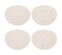 ANDRESLAD Diffuseur de Lumière Rond en Tissu 18 Cm, Lot de 4 Cache-lumière Décoratifs Cylindriques pour Plafonnier Encastré, Filtre Anti-éblouissement pour Éclairage Intérieur et Abat-jour