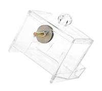 ANDRESLAD Distributeur Automatique de Nourriture Poulets Mangeoire en Acrylique Fixation Visée Usage Élevage Poulets Amateur et Professionnel