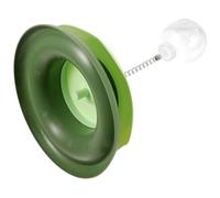 ANDRESLAD Distributeur de Friandises pour Chat Vert à Ressort Interactif Balle à Bascule Amusant pour Chats D’intérieur Stimulant L’Exercice Réduisant Le Stress pour Chatons