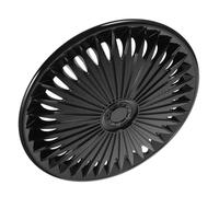 ANDRESLAD Enjoliveurs de Voiture 14 Pouces Noirs Universels en Polypropylène Cache-Moyeux Décoratif de Remplacement Robuste et Stable pour Moyeu de Roue Accessoire Extérieur Compatible