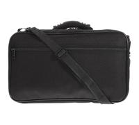 ANDRESLAD Ensemble 2 Pièces Sacoche et Boîte de Rangement Noir pour Hautbois, Étuis en Cuir Pu et Coffret Bois, Protection Portable pour Instrument à Vent, Accessoires Musicaux Pratiques