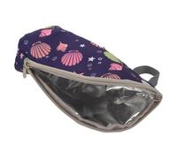 ANDRESLAD Étui pour Biberon Portable Paquet De Transport pour Bouteille De Lait en Tissu Oxford Et Pratique Voyages en Hiver Couleur Violet Coquillage Design Délicat