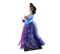 ANDRESLAD Figurine Hanbok Coréenne Traditionnelle Poupée Artisanale Soie Décoration Culturelle Portable pour Maison et Bureau Cadeau Éthique et Pratique