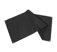 ANDRESLAD Filet de Tir à l'arc 1,5x0,67 M en Tissu Noir 1 Mm D'épaisseur, Butoir de Flèche Résistant pour Arc Classique et Poulie, Filet de Sécurité Extérieur pour Entraînement au Tir