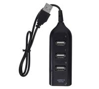 ANDRESLAD Hub USB Portable Ports Répartiteur USB pour Ordinateur Portable Transfert Rapide Compatible Système Noir