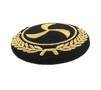 ANDRESLAD Insigne De Casquette D'Équipage Bandeau Avec Logo Accessoires De Yacht Insigne D'Officier Insigne De Costume Accessoires De Costume De La Marine Accessoires De Bateau Pour