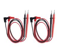 ANDRESLAD Kit de 2 Cordons de Test Électriques Isolés pour Multimètre Numérique, Sondes de Mesure Antidérapantes Compatibles Toutes Marques, Accessoires pour Testeur Électrique