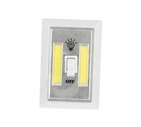 ANDRESLAD Lampe Cob Magnétique sans Fil Blanche Froide Ipx4 300 Lumens, Applique Murale LED Compacte pour Camping et Maison, Bande Adhésive, sans Pile