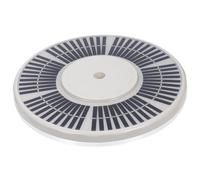 ANDRESLAD Lampe Solaire pour Mât de Drapeau 48 LED à Rayures Fines Lumière Extérieure Solaire Rechargeable Éclairage pour Jardin Terrasse Camping Respectueuse de l'environnement