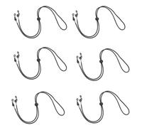 ANDRESLAD Lot de 15 Cordons Porte-Lunettes Élastiques Réglables Noirs Sangle de Maintien Ajustable pour Lunettes de Soleil Sport et Usage Quotidien Longueur Moyenne Matériau Solide