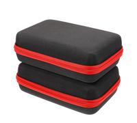 ANDRESLAD Lot de 2 Étuis de Rangement Portables pour Kalimba en Matériau Eva Résistant, Paquet Légers Poignée, Protection Anti-rayures pour Transport et Stockage D’instruments de Musique