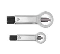 ANDRESLAD Lot de 2 Extracteurs d'Écrous Antirouille en Acier Haute Dureté Outils Manuels pour Retrait et Séparation d'Écrous Rouillés Adaptés à Usage Domestique et Atelier Finition